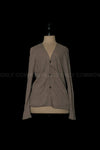 MUTEDANCE cashmere cardigan MD23FW98 camel
